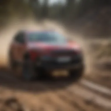 Jeep Cherokee in action, demonstrating its off-road capabilities