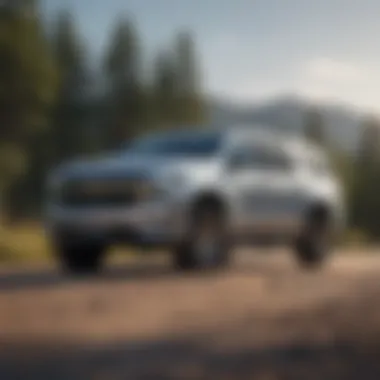 Exterior view of the Chevrolet Suburban showcasing its robust design