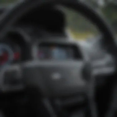 Dashboard and controls of the Dodge Journey featuring advanced technology.