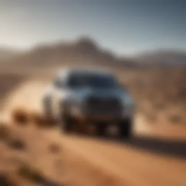 A dynamic shot of the 2022 Four Runner in action, demonstrating its performance capabilities