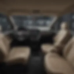 Interior view showcasing the spaciousness of an AWD minivan