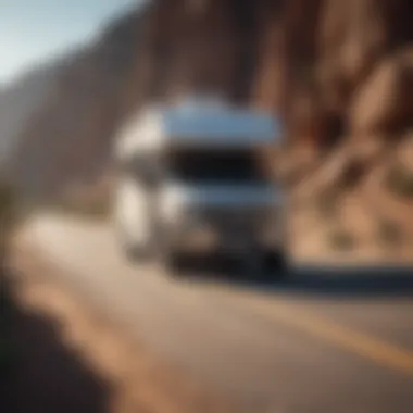 Exploring MPG Efficiency in Cruiser RVs Cruiser RV on a scenic road