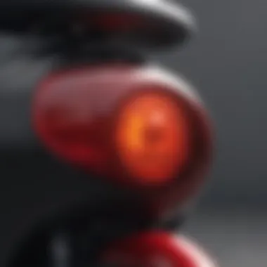 Overview of Honda Metropolitan tail light structure