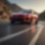 Elegant view of a 2020 Camaro on a scenic road