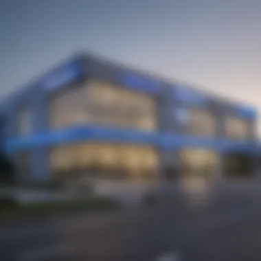 Exterior view of the Volkswagen dealership on Independence Blvd